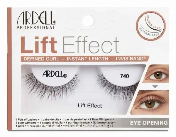 Ardell Strip Lashes, Lift Effect 740