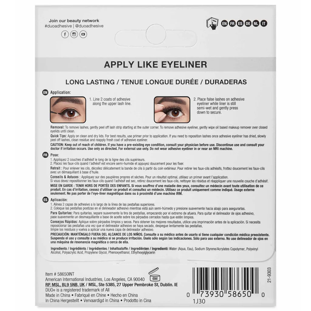 DUO Line It Lash It Adhesive Eyeliner - Clear (3.5g)